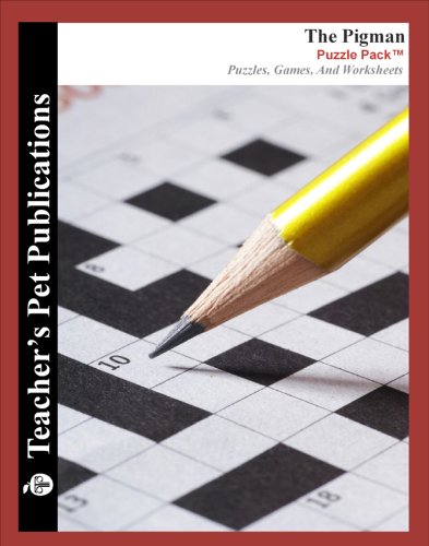Stock image for The Pigman Puzzle Pack - Teacher Lesson Plans, Activities, Crossword Puzzles, Word Searches, Games, and Worksheets (PDF on CD) for sale by SecondSale