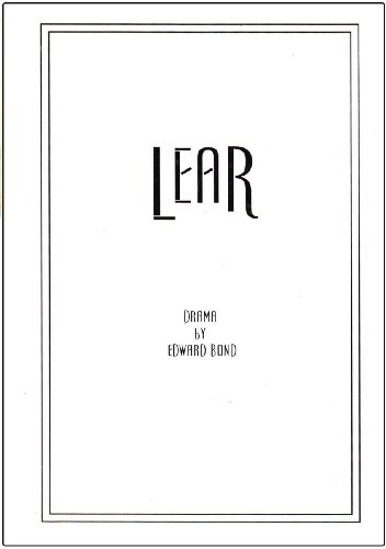 9781583420461: Lear, A Full Length Play