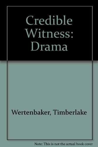 9781583421628: Credible Witness: Drama