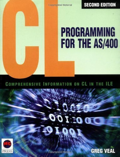 Beispielbild fr CL Programming for the AS/400 zum Verkauf von HPB-Red