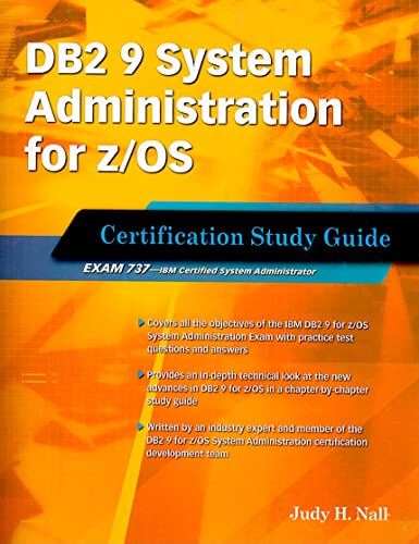Beispielbild fr DB2 9 System Administration for Z/OS Certification Study Guide: Exam 737 zum Verkauf von Buchpark