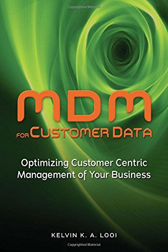 Beispielbild fr MDM for Customer Data: Optimizing Customer Centric Management of Your Business zum Verkauf von Wonder Book