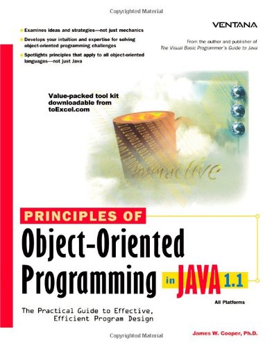 9781583482186: Principles of Object-Oriented Programming in Java 1.1