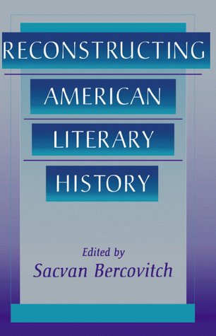 Stock image for Reconstructing American Literary History for sale by Green Street Books