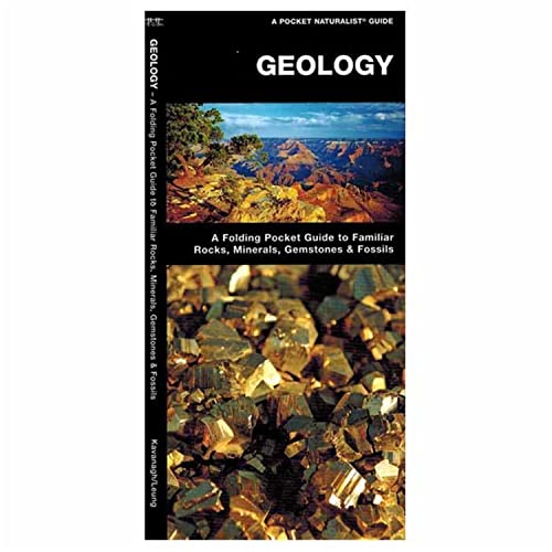 Stock image for Geology: A Folding Pocket Guide to Familiar Rocks, Minerals, Gemstones & Fossils (Earth, Space and Culture) for sale by Jenson Books Inc