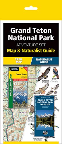 9781583559116: Grand Teton National Park Adventure Set: Trail Map & Wildlife Guide