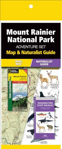 Imagen de archivo de Mount Rainier National Park Adventure Set: Map & Naturalist Guide a la venta por Revaluation Books