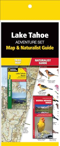 Stock image for Lake Tahoe Adventure Set: Trail Map & Wildlife Guide for sale by Save With Sam