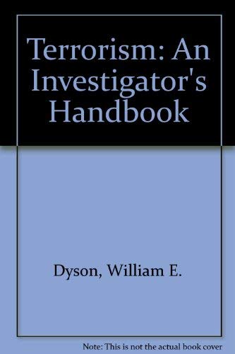 Stock image for Terrorism : An Investigator's Handbook for sale by Better World Books: West