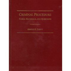 Imagen de archivo de Criminal Procedure: Cases, Materials, and Questions a la venta por J. C. Burris, Bookseller
