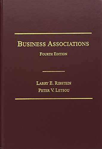 Stock image for Business Associations for sale by Better World Books