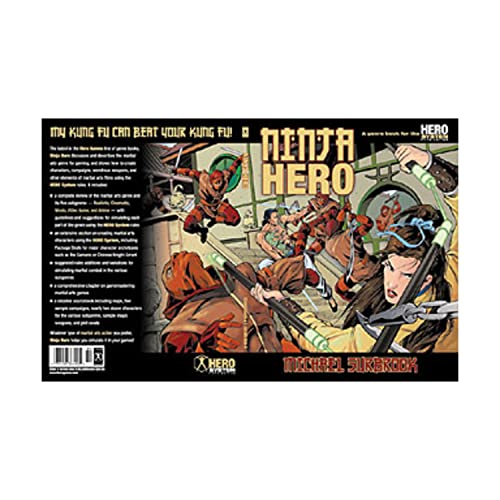 Ninja Hero: A Genre Book for the Hero System (9781583660089) by Michael Surbrook; Steve Long