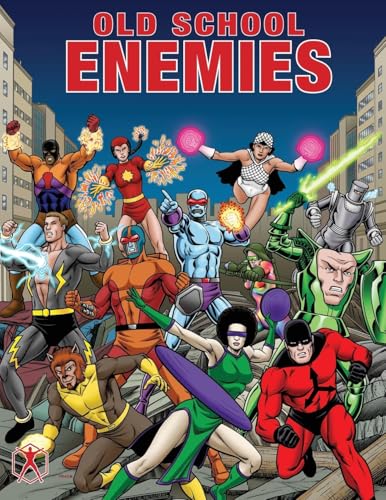 Beispielbild f�r Old School Enemies: A Villain Book, History, and Collector's Guide zum Verkauf von California Books