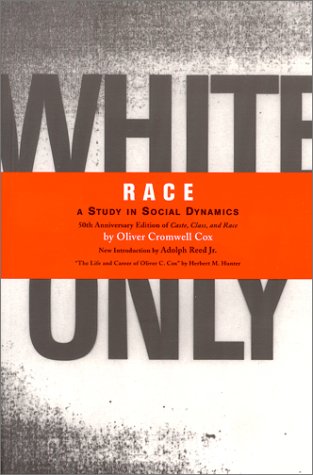 Imagen de archivo de Race: A Study in Social Dynamics a la venta por Open Books
