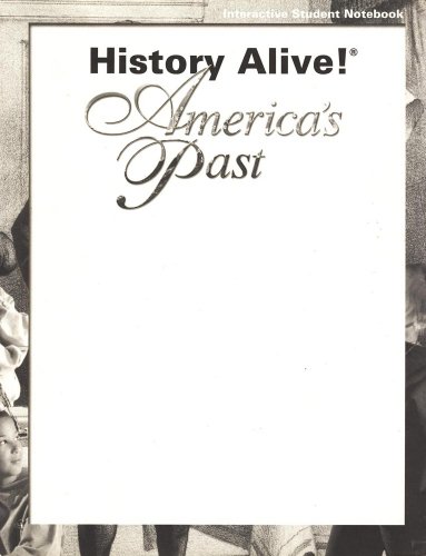 Beispielbild fr History Alive!: America's Past (Interactive Student Notebook) zum Verkauf von Wonder Book