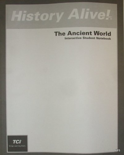 Beispielbild fr History Alive!: The Ancient World (Interactive Student Notebook) zum Verkauf von SecondSale