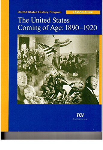 Beispielbild fr Lesson Plans The United States Coming of Age: 1890 - 1920 zum Verkauf von HPB-Red