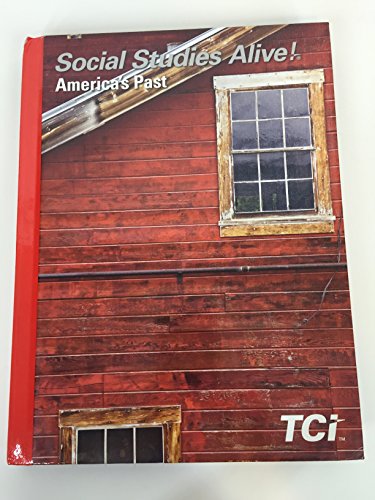 Imagen de archivo de Social Studies Alive! America's Past TCI Student Edition 2016 a la venta por HPB-Diamond