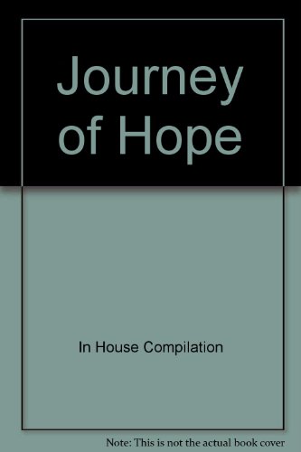 A Journey of Hope DayBrightener (9781583758823) by In House Compilation; Hafstedt, Hope