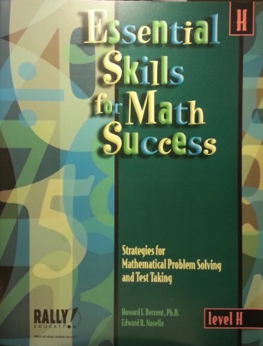 Imagen de archivo de Essentials Skills for Math Success Level H a la venta por SecondSale