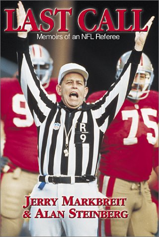 Beispielbild fr Last Call: Memoirs of an NFL Referee zum Verkauf von St Vincent de Paul of Lane County