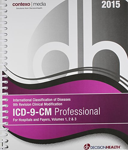 Beispielbild fr 2015 ICD-9-CM for Hospitals and Payers, Volumes 1-3 zum Verkauf von HPB-Red
