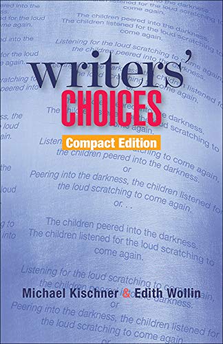 Stock image for Writers' Choices: Compact Edition for sale by GF Books, Inc.