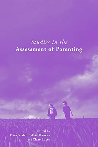 9781583911808: Studies in the Assessment of Parenting