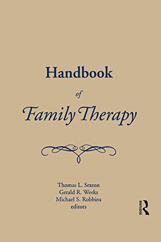 Stock image for Handbook of Family Therapy: The Science and Practice of Working with Families and Couples for sale by SecondSale