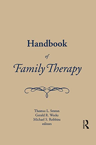 Stock image for Handbook of Family Therapy: The Science and Practice of Working with Families and Couples for sale by Bookmarc's