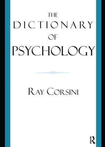 Beispielbild fr The Dictionary of Psychology zum Verkauf von WorldofBooks