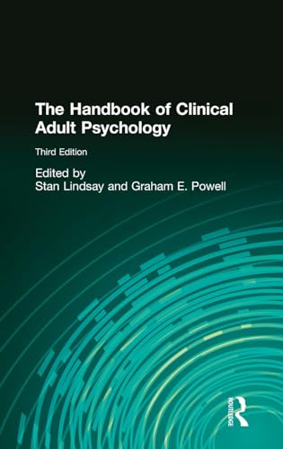 Beispielbild fr The Handbook of Clinical Adult Psychology zum Verkauf von Chiron Media