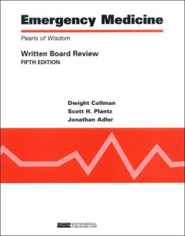 Imagen de archivo de Emergency Medicine: Pearls of Wisdom, Written Board Review a la venta por HPB-Ruby