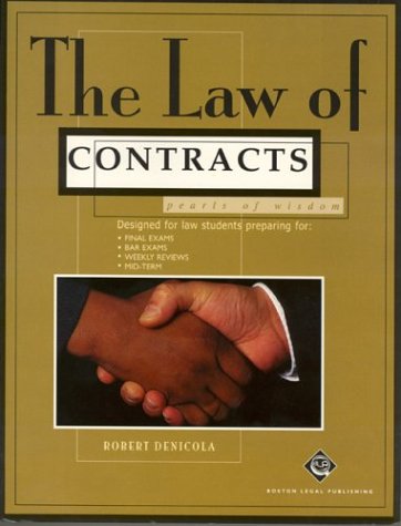 9781584090687: The Law of Contracts: Pearls of Wisdom