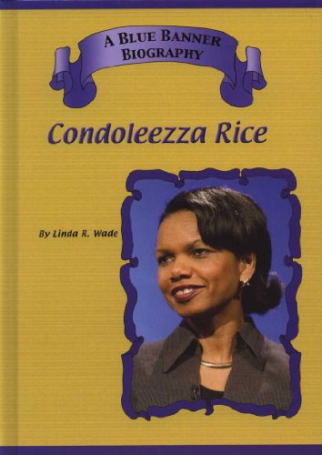 Imagen de archivo de Condoleezza Rice (Blue Banner Biographies) a la venta por Front Cover Books