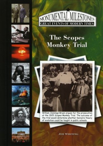 Stock image for The Scopes Monkey Trial (Monumental Milestones: Great Events of Modern Times) for sale by Top Notch Books