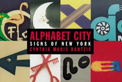 Imagen de archivo de Alphabet City Signs of New York postcard book a la venta por Housing Works Online Bookstore