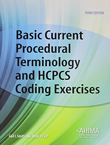 Stock image for Basic Current Procedural Terminology and HCPCS Coding Excercises, Third Edition for sale by Better World Books