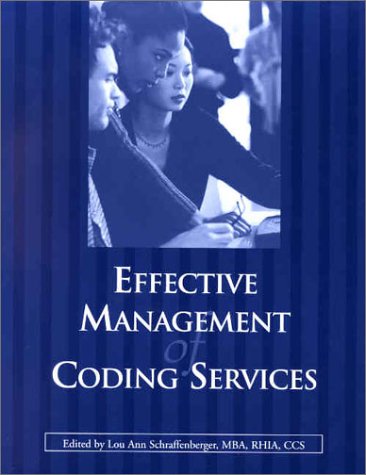 Stock image for Effective Management of Coding Services for sale by ThriftBooks-Dallas
