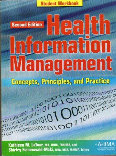 Beispielbild fr Health Information Management Concept-workbook (2ND 06 Edition) zum Verkauf von ThriftBooks-Dallas