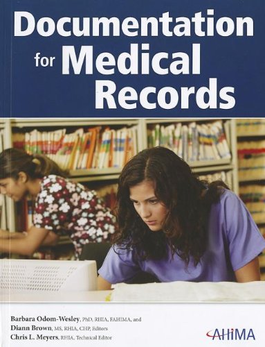 Imagen de archivo de Documentation for Medical Records a la venta por Better World Books