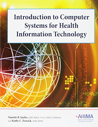 Imagen de archivo de Introduction to Computer Systems for Health Information Technology a la venta por ThriftBooks-Dallas