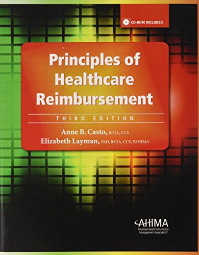 Stock image for Principles of Healthcare Reimbursement for sale by Better World Books: West