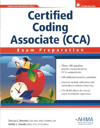 Stock image for Certified Coding Associate (CCA) Exam Preparation [With CDROM] (AHIMA Exam Preparation) for sale by Save With Sam