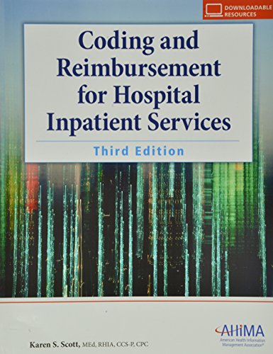 Beispielbild fr Coding and Reimbursement for Hospital Inpatient Services, 3rd Edition zum Verkauf von Better World Books