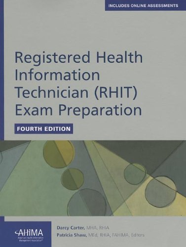 Stock image for Registered Health Information Technician (RHIT) Exam Preparation for sale by Books of the Smoky Mountains