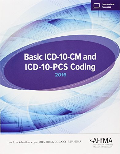 9781584264446: Basic ICD-10-CM and ICD-10-PCS Coding, 2016