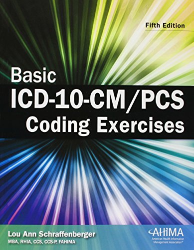 Stock image for Basic ICD-10-CM/PCS Coding Exercises for sale by Better World Books