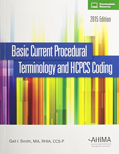 Beispielbild fr Basic Current Procedural Terminology/HCPCS Coding : 2015 Edition zum Verkauf von Better World Books