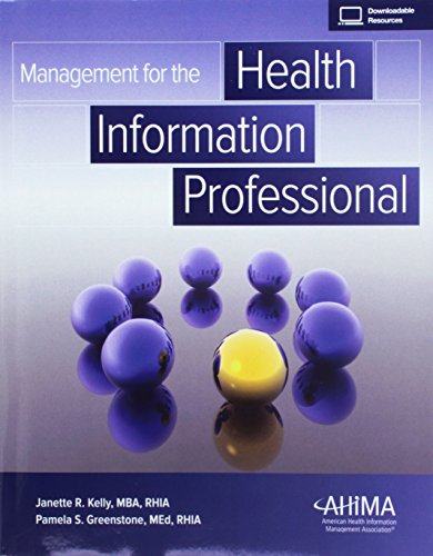 Beispielbild fr Management for the Health Information Professional zum Verkauf von BooksRun